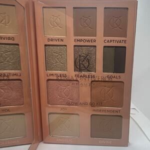 Kenia Ontiveros Beauty Glow and Go Kit Palette NIB